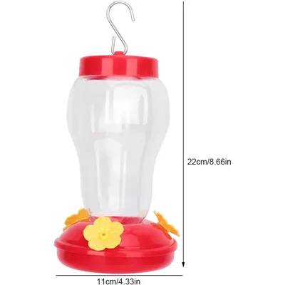 ZENITHMIND Mangeoire à Colibris en Verre pour Suspension Extérieure