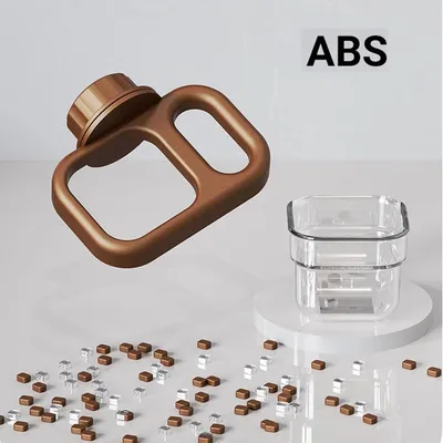 ZENITHMIND Gamelles pour cage à oiseaux marron