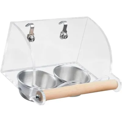 ZENITHMIND Mangeoire à oiseaux pour cage