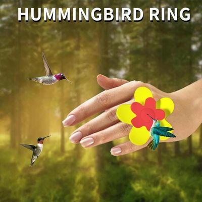 ZENITHMIND Mangeoires à oiseaux portables en silicone pour colibris