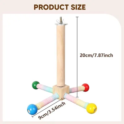 ZENITHMIND Perchoir à Oiseaux, Support pour Perroquet