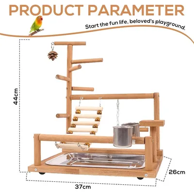 ZENITHMIND Aire de Jeux pour Oiseaux