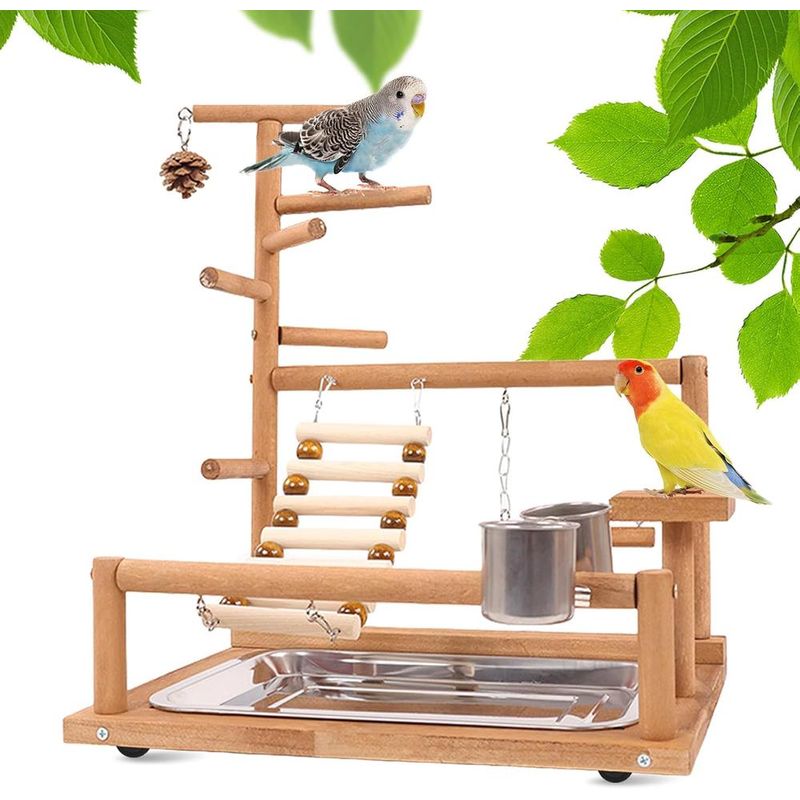 ZENITHMIND Aire de Jeux pour Oiseaux