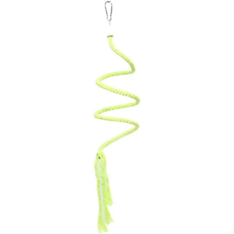 ZENITHMIND Jouet d'escalade pour perruches et calopsittes 150CM vert