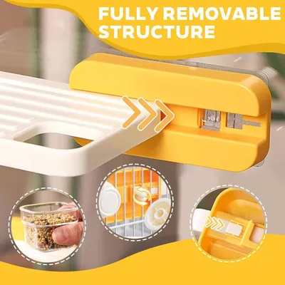 ZENITHMIND Plate-Forme de Cage à Oiseaux