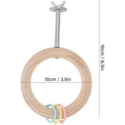 ZENITHMIND Jouet de Swing de Perroquet Multifonctionnel