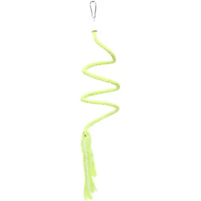 ZENITHMIND Jouet d'escalade pour perruches et calopsittes 100CM vert