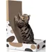 KPYTE Planche à gratter pour chat en forme de L