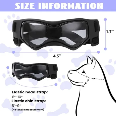 UAMLY Schutzbrille für kleine Hunde UAMLY Schutzbrille für kleine Hunde