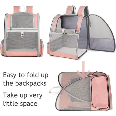 UAMLY Mochila transportadora para mascotas totalmente ventilada