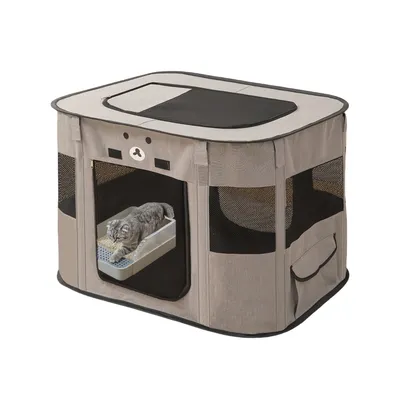 FurryFusion Parc pliable pour chien FurryFusion Parc pliable pour chien