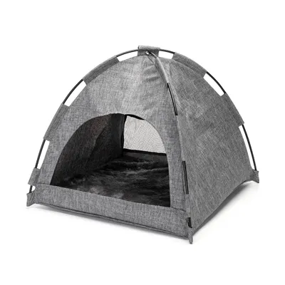 Tente pour chat à double usage hiver et été