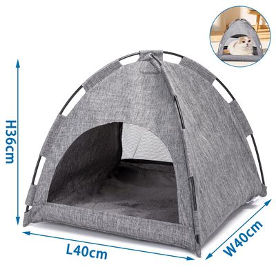 UAMLY Tienda de campaña para gatos de doble uso para invierno y verano