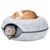 Tunnel pour chat en forme de donut