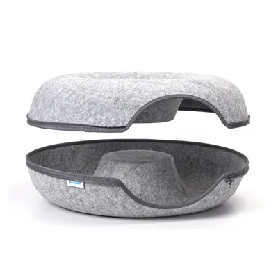 Tunnel pour chat en forme de donut