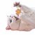 FurryFusion Lot de 6 Jouet pour chat en forme de fleur balle