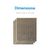 Record - Lot de 3 Cartons de Rechange pour Griffoir Triangulaire
