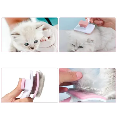 KPYTE Brosse de nettoyage pour chat et chien