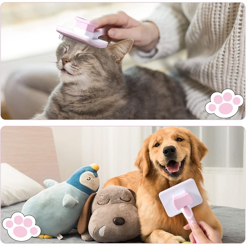 KPYTE Brosse de nettoyage pour chat et chien