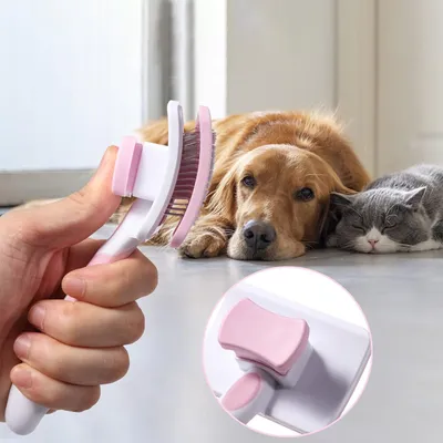 KPYTE Brosse de nettoyage pour chat et chien