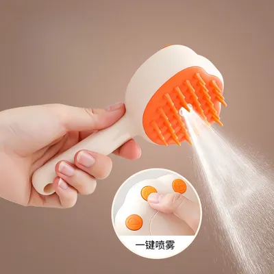 FurryFusion Brosse à vapeur multi-usages pour animaux de compagnie