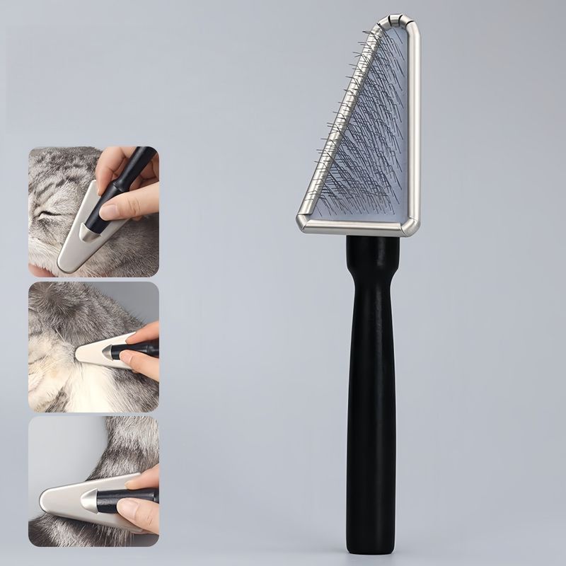 FurryFusion  Peigne triangulaire pour le toilettage des animaux