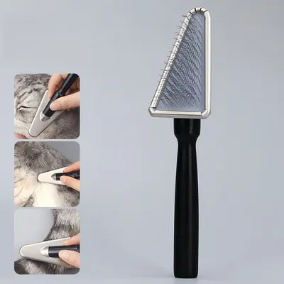 FurryFusion  Peigne triangulaire pour le toilettage des animaux