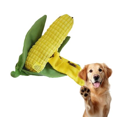 FurryFusion Jouet en forme de maïs pour chien et chat