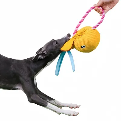 FurryFusion Jouet en peluche théière pour chat et chien