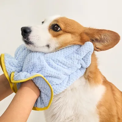 FurryFusion Gants de bain pour chats et chiens