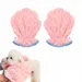 FurryFusion Gants de bain pour chats et chiens