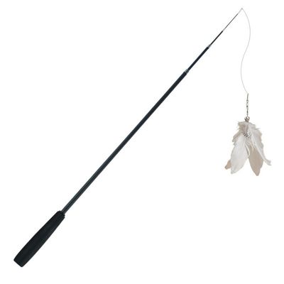 FurryFusion Baton pour divertir le chat télescopique