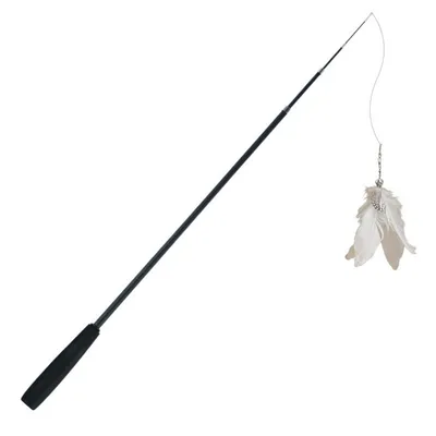 FurryFusion Baton pour divertir le chat télescopique
