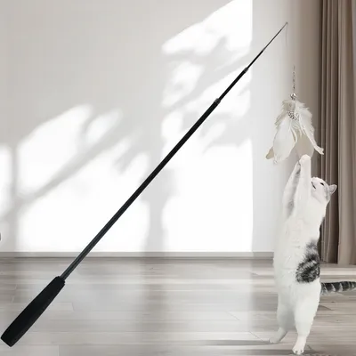 FurryFusion Baton pour divertir le chat télescopique