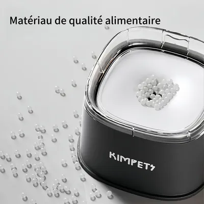 FurryFusion Bol d'eau flottant amovible pour chien