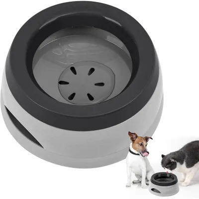 KPYTE Comedero para perros a prueba de salpicaduras