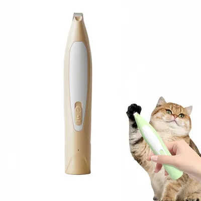 FurryFusion Tondeuse pour pattes d'animaux avec lumière LED