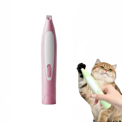 FurryFusion Tondeuse pour pattes d'animaux avec lumière LED