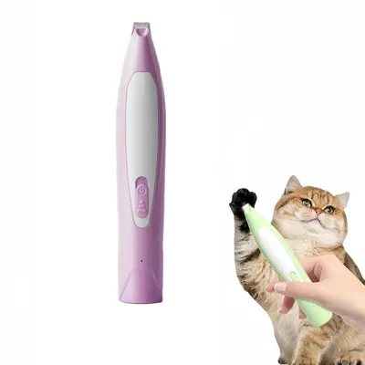 FurryFusion Tondeuse pour pattes d'animaux avec lumière LED