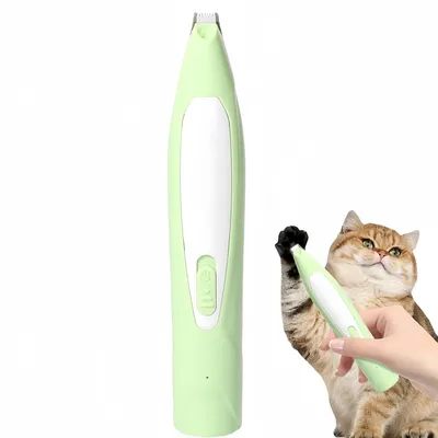 FurryFusion Tondeuse pour pattes d'animaux avec lumière LED