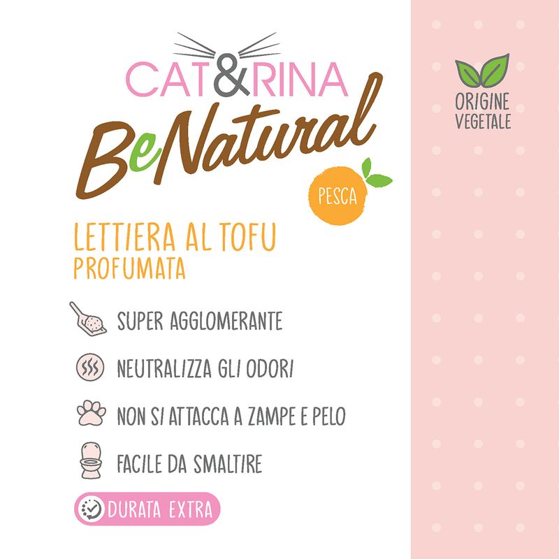 Litière Biologique pour Chats au Tofu 5,5 L