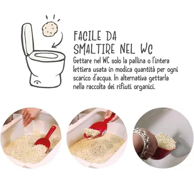 CAT&RINA BeNatural - Litière au tofu pour chats