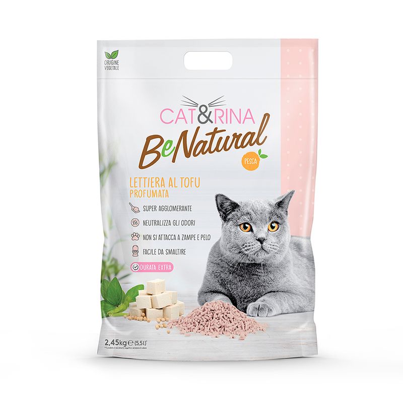 Litière Biologique pour Chats au Tofu 5,5 L
