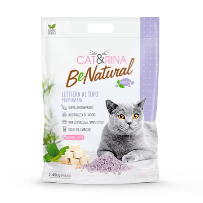 Litière Biologique pour Chats au Tofu 5,5 L