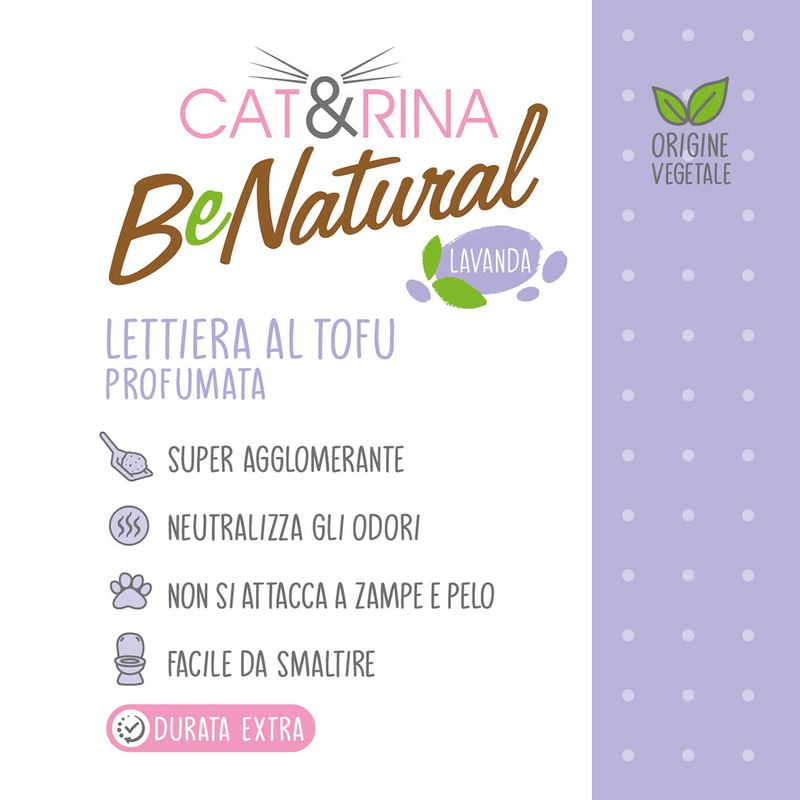 Litière Biologique pour Chats au Tofu 5,5 L