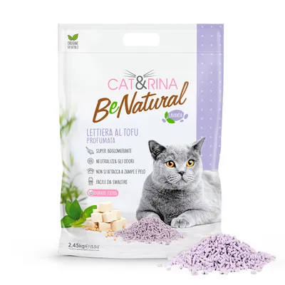 CAT&RINA BeNatural - Litière au tofu pour chats