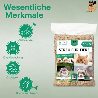 Best For Home Pet Litter Natural Wood Granules