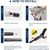 UAMLY Laisse parapluie transparente pour chien