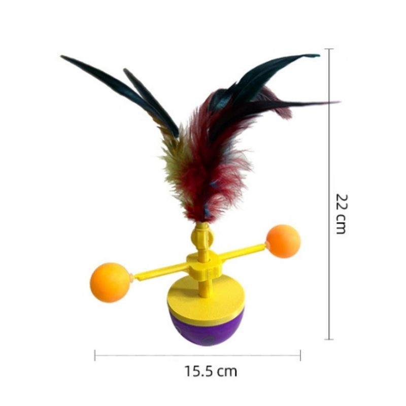 FurryFusion Jouet pour chat Tumbler