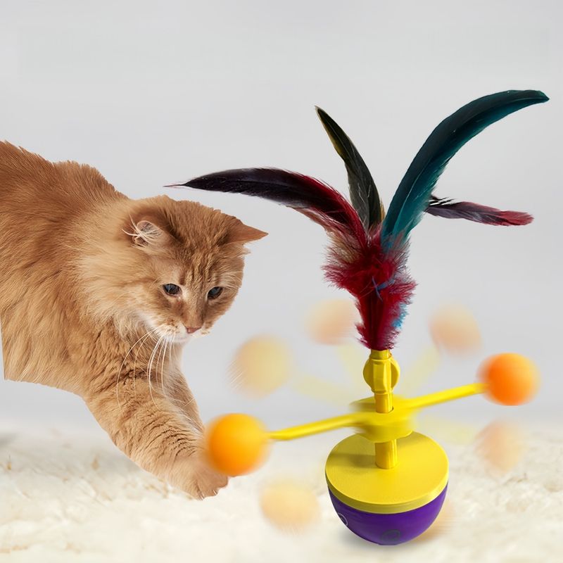 FurryFusion Jouet pour chat Tumbler